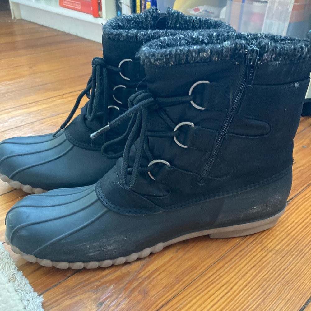 Baretraps Fianna Duck Boot Black 11M